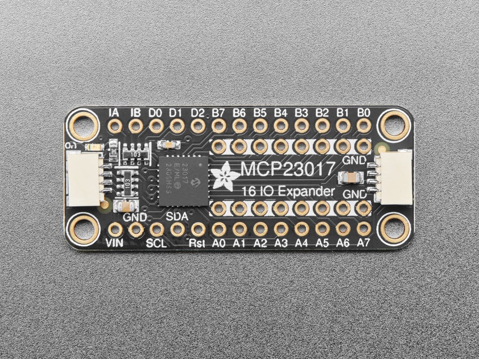 Adafruit MCP23017 I2C GPIO Expander Breakout - STEMMA QT / Qwiic