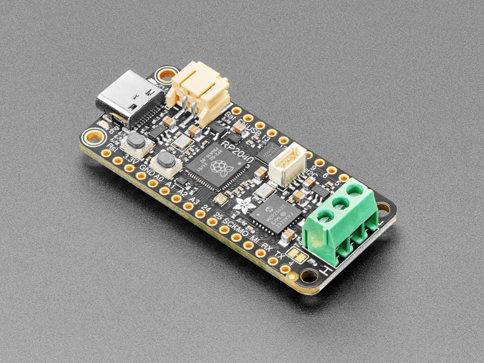 Adafruit RP2040 CAN Bus Feather with MCP2515 CAN Controller - STEMMA QT