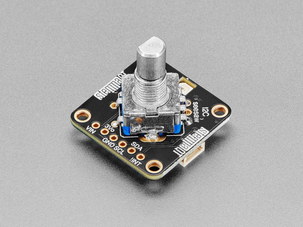 Adafruit I2C Stemma QT Rotary Encoder Breakout with Encoder - STEMMA QT / Qwiic