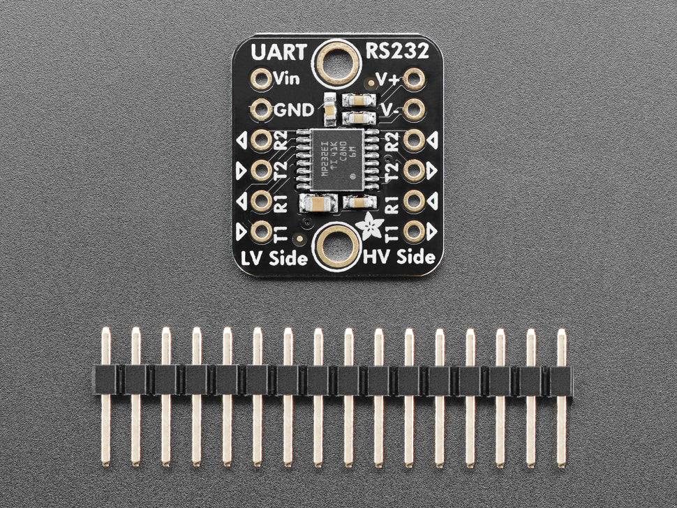 Adafruit RS232 Pal - Two Channel UART to RS-232 Level Shifters - MAX3232E