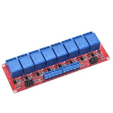 5V 8 Channel Relay Module Optocoupler 10A