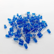 5mm Basic LED Blue 100PCS Pack