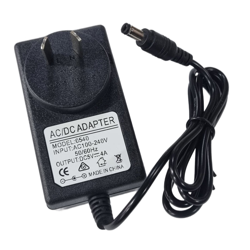 5V 4A DC Power Supply 2.1mm – AU Plug