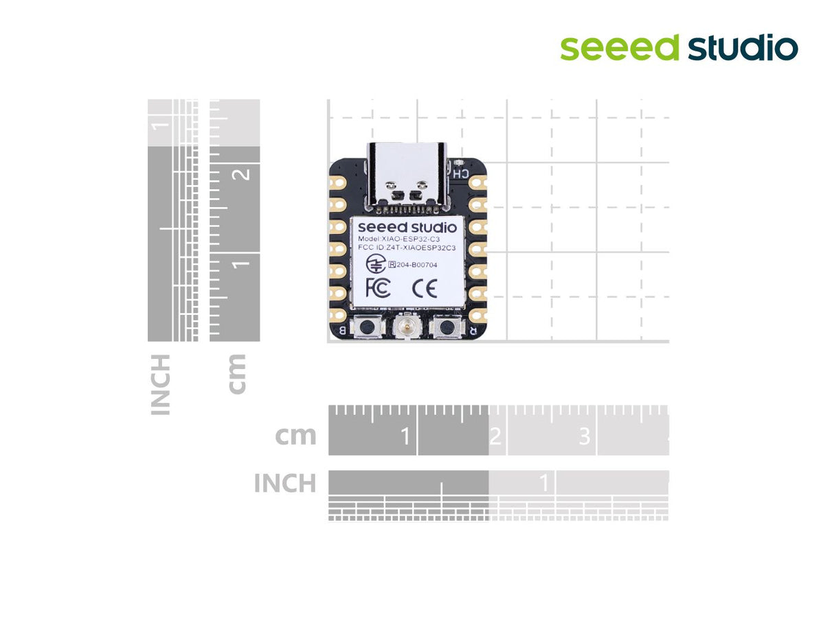 Seeed Studio XIAO ESP32-C3 Dimensions