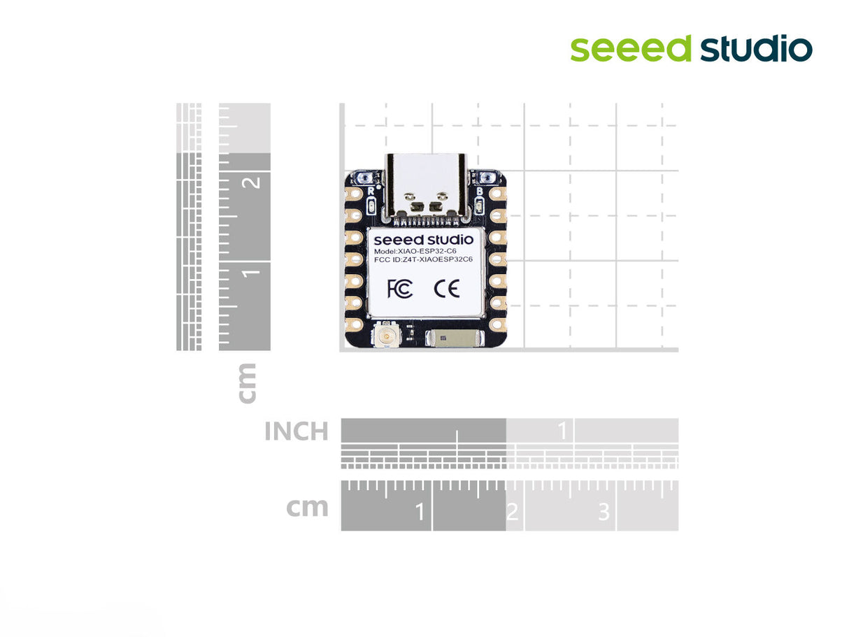 Seeed Studio XIAO ESP32-C6 Dimensions