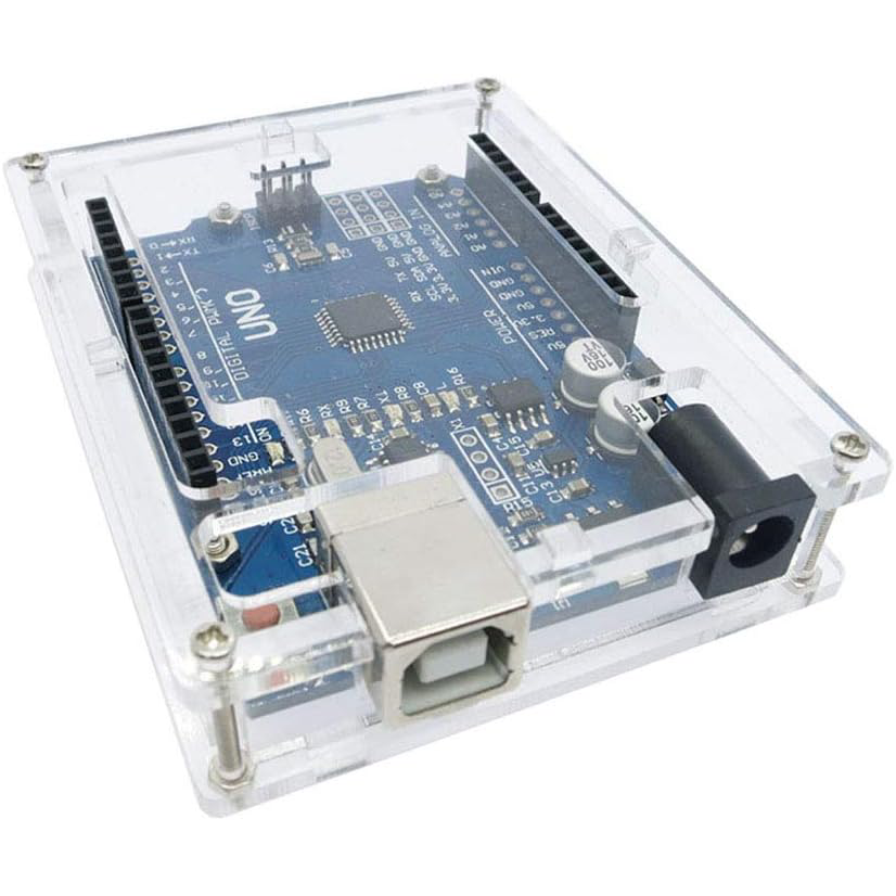Arduino Uno Transparent Acrylic Case