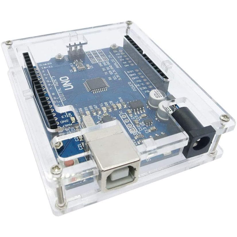 Arduino Uno Transparent Acrylic Case