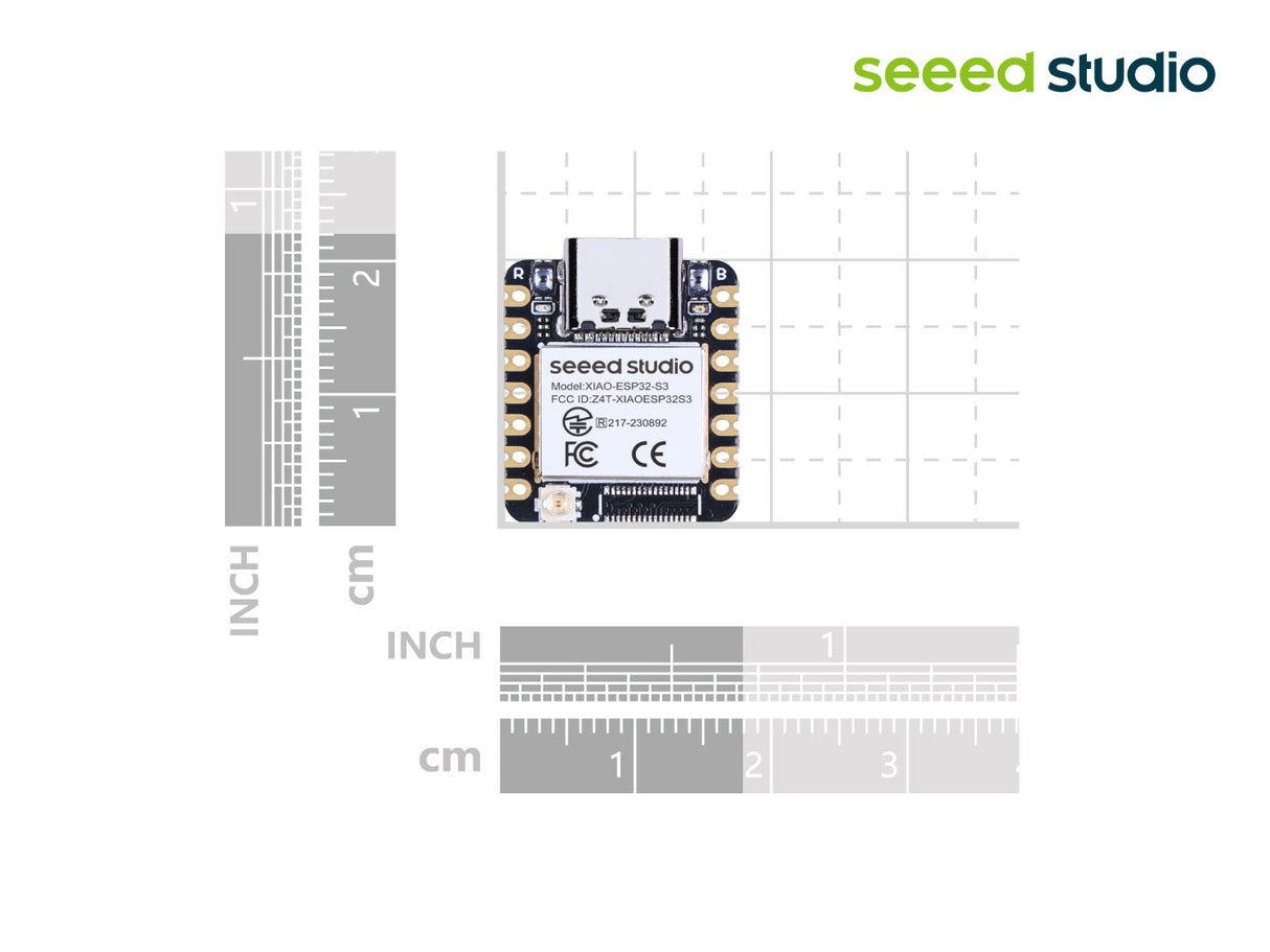 Seeed Studio XIAO ESP32-S3 Dimensions