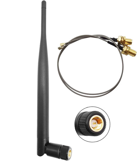 915MHz 5dBi SMA Male Antenna with U.FL (IPEX) Adapter Cable