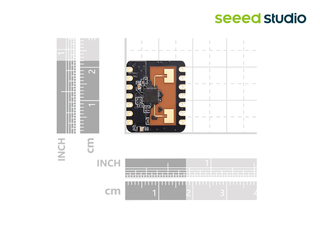 24Ghz mmwave Human Static Presence Sensor for Seeed Studio XIAO Dimensions