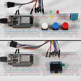 ESP32 Basic Starter Kit – Complete Learning Bundle with 30+ Components & Guided Tutorials