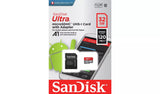 Sandisk 32GB MicroSD Card SDHC Ultra + Adapter - Class 10 A1