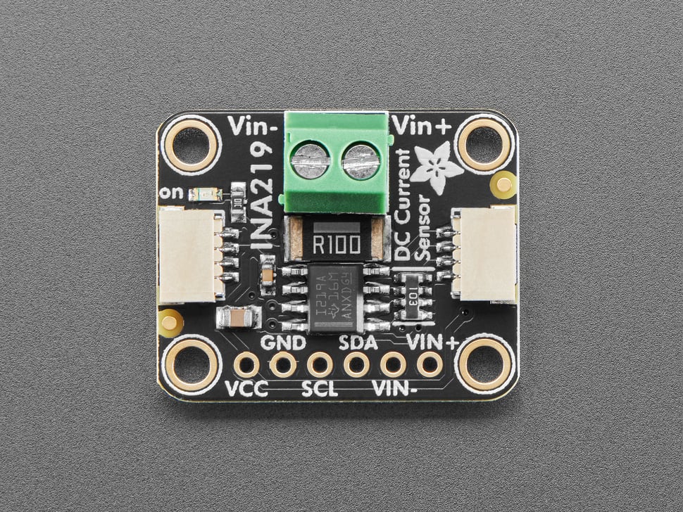 Adafruit INA219 High Side DC Current Sensor Breakout - 26V ±3.2A Max