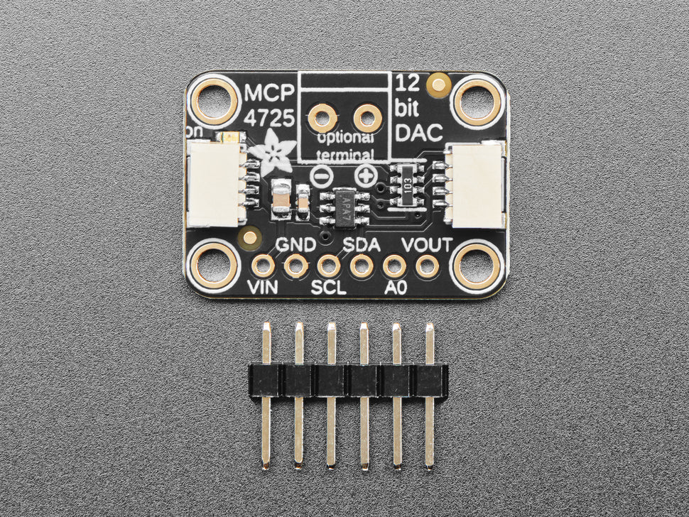 Adafruit MCP4725 Breakout Board - 12-Bit DAC with I2C Interface - STEMMA QT / qwiic