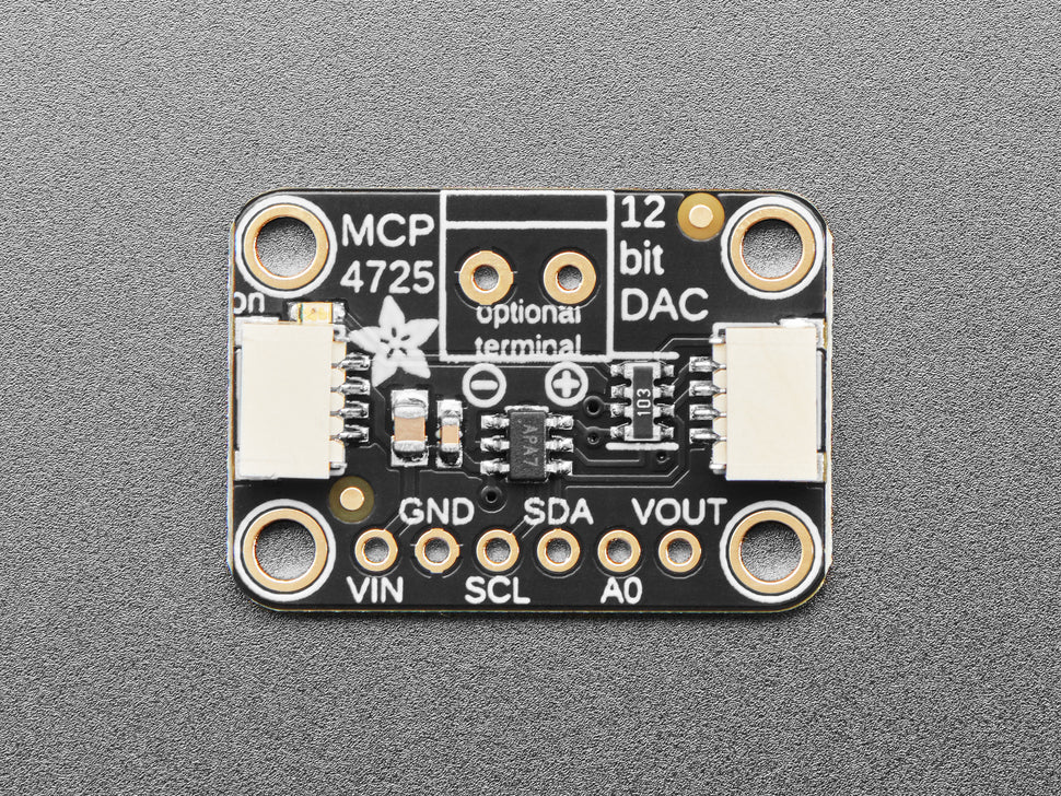 Adafruit MCP4725 Breakout Board - 12-Bit DAC with I2C Interface - STEMMA QT / qwiic
