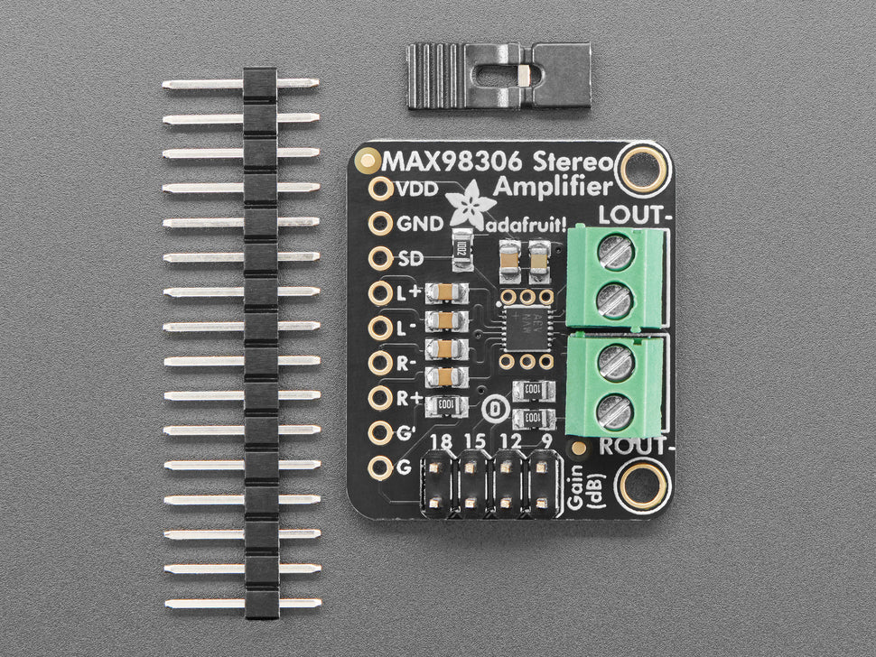 Adafruit Stereo 3.7W Class D Audio Amplifier - MAX98306