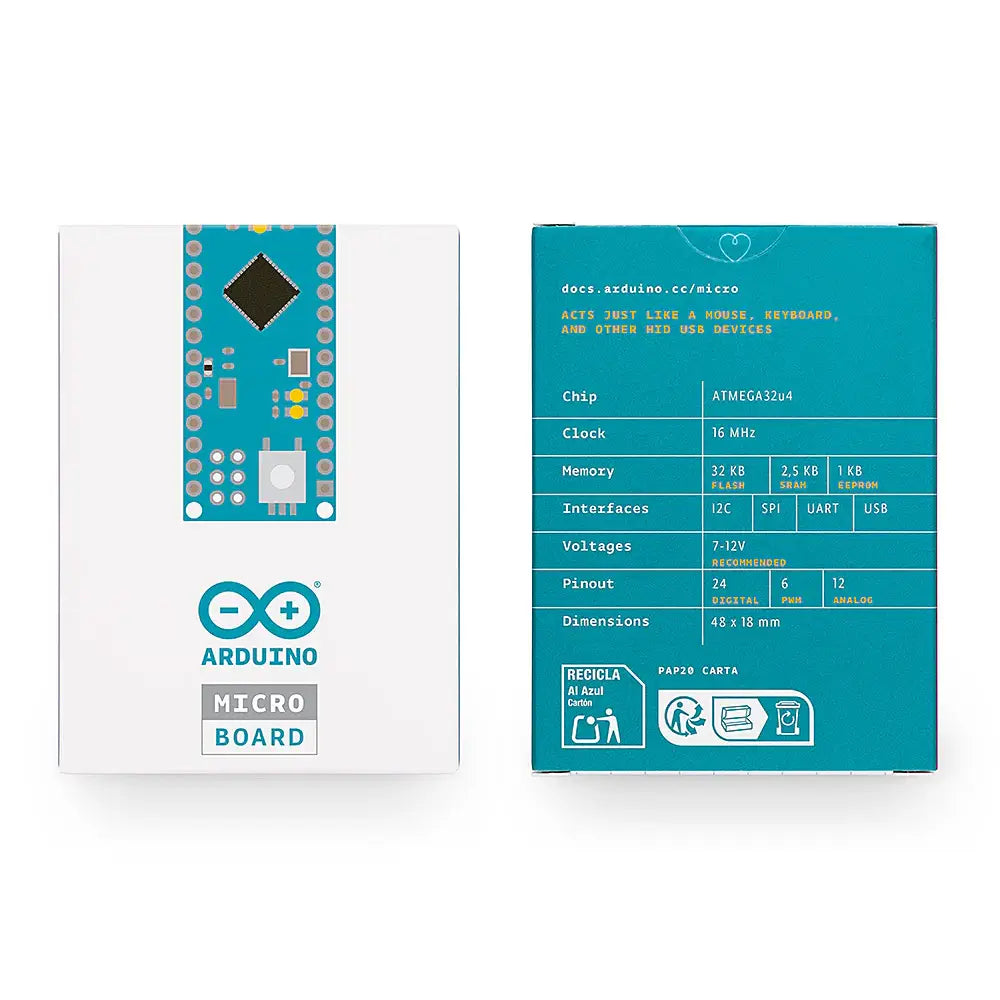Arduino Micro ATmega32U4 Official Development Board