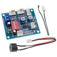 DC 12V 5A PWM Fan Temperature Control Speed Controller