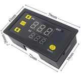 W3230 Digital Temperature Controller Thermostat Sensor Module Dimensions