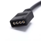LED Strip Extension Cable 4 Pin - 1m 2m 5m 10m Black