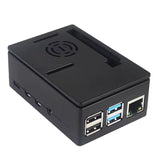 ABS Case For Raspberry Pi 4 Black + Fan