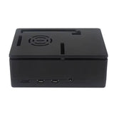 ABS Case For Raspberry Pi 4 Black + Fan