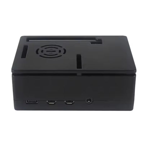 ABS Case For Raspberry Pi 4 Black + Fan
