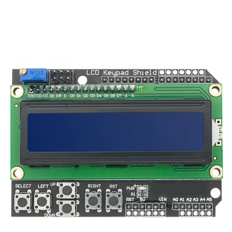 1602 LCD Keypad Shield Display