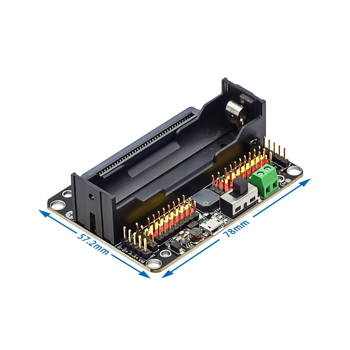 Micro:bit Expansion Shield - Robot:Bit V2.0 – Zaitronics