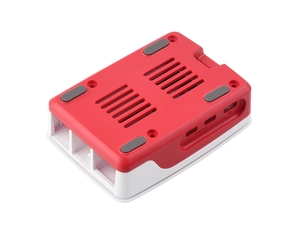 Raspberry Pi 5 Case Red/White