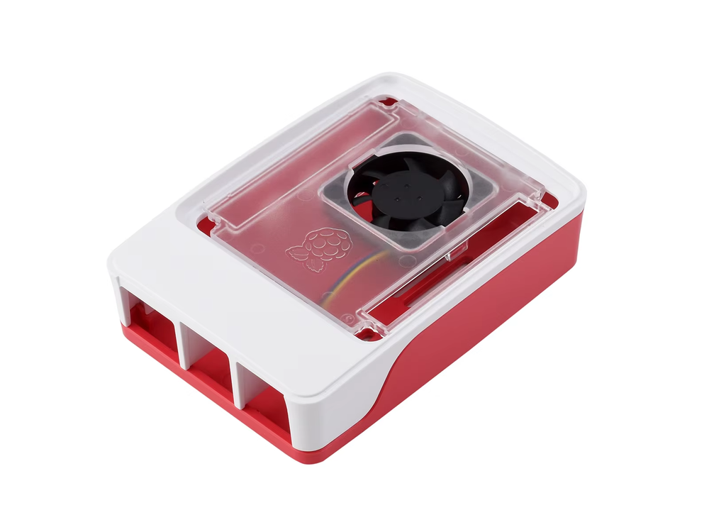 Raspberry Pi 5 Case Red/White