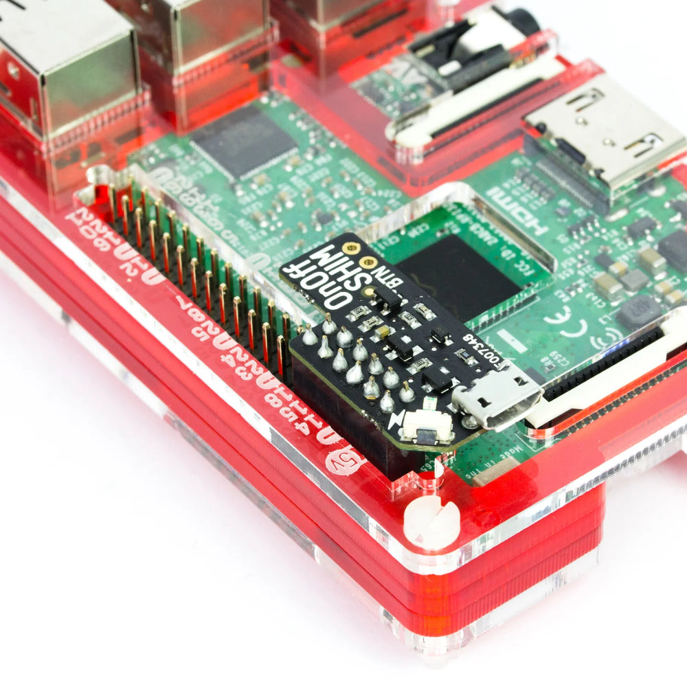 Pimoroni OnOff SHIM (micro-USB) For Raspberry Pi