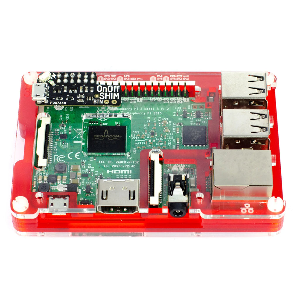 Pimoroni OnOff SHIM (micro-USB) For Raspberry Pi