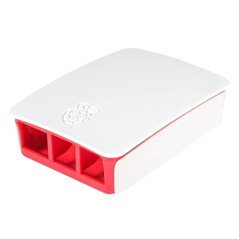 Raspberry Pi 4 Case Red/White