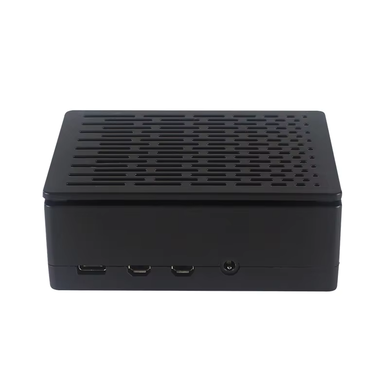 ABS Case For Raspberry Pi 4 Black + Fan