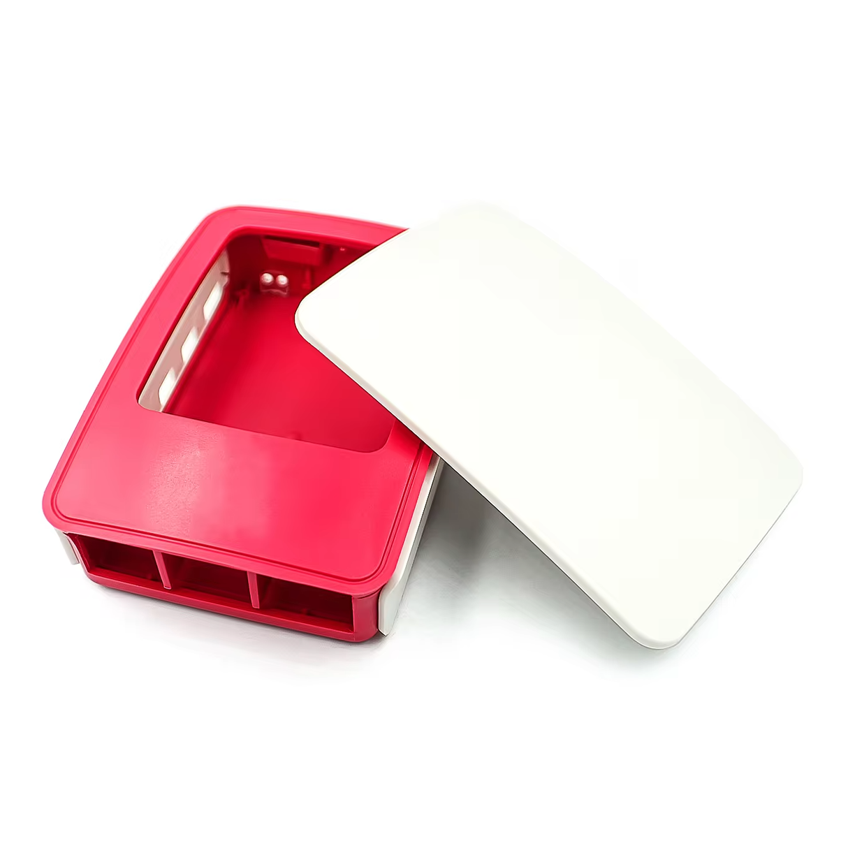 Raspberry Pi 4 Case Red/White