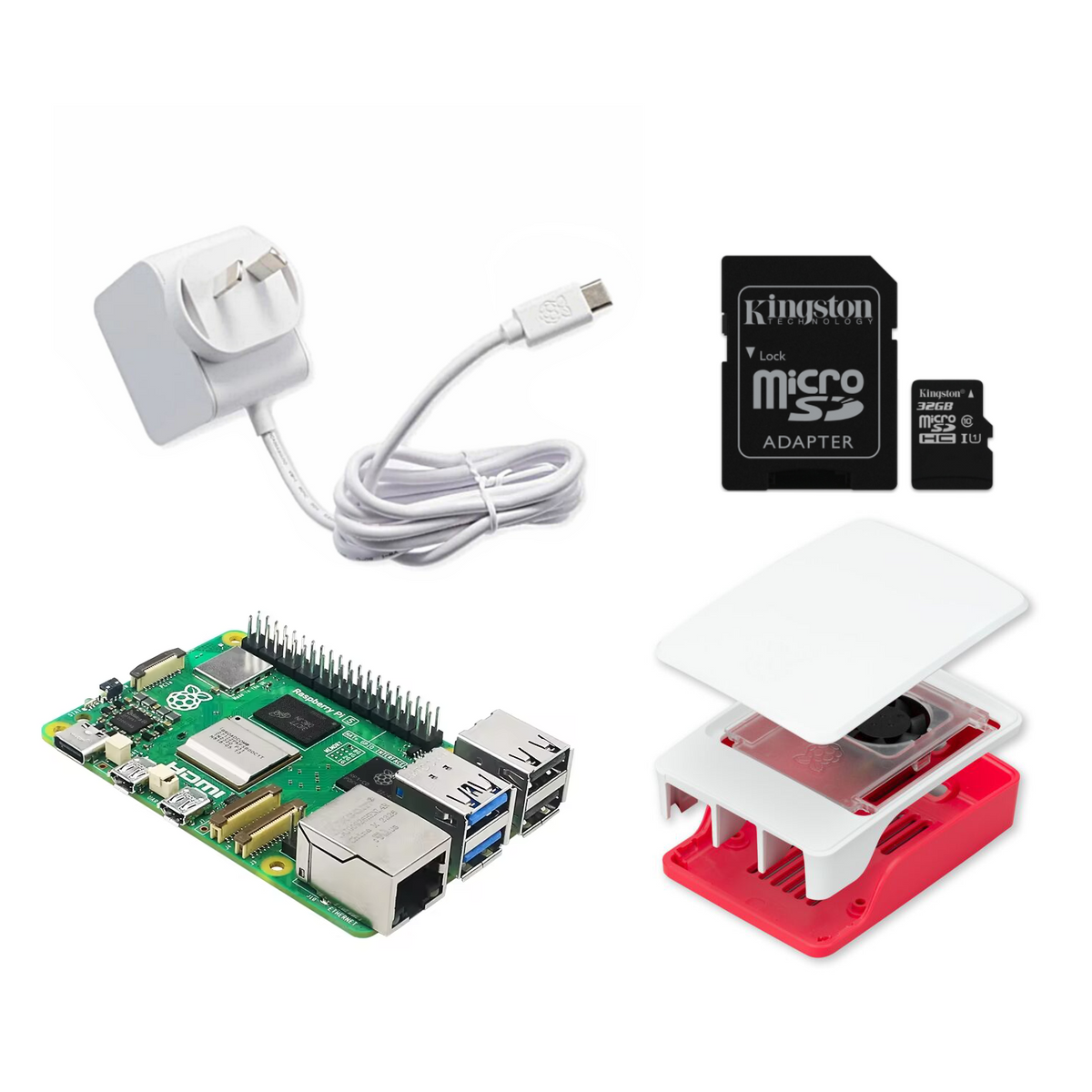 Raspberry Pi 5 8GB Model B Starter Kit - Barebones – Zaitronics