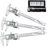 Stainless Steel Digital Caliper Vernier 150mm Micrometer LCD Measuring Tool