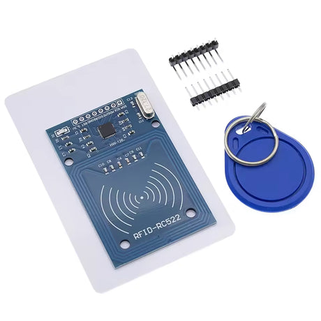 RC522 NFC RFID 13.56MHz Card Reader/Writer Module Kit with Card and Key Fob