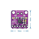 MAX98357A I2S 3W Class D Amplifier Breakout Dimensions