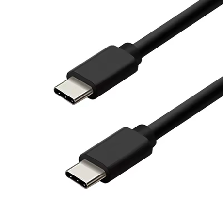 USB-C to USB-C Cable – 0.5m / 1m Black (USB 2.0)
