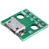 Micro USB Breakout Board 5 Pin