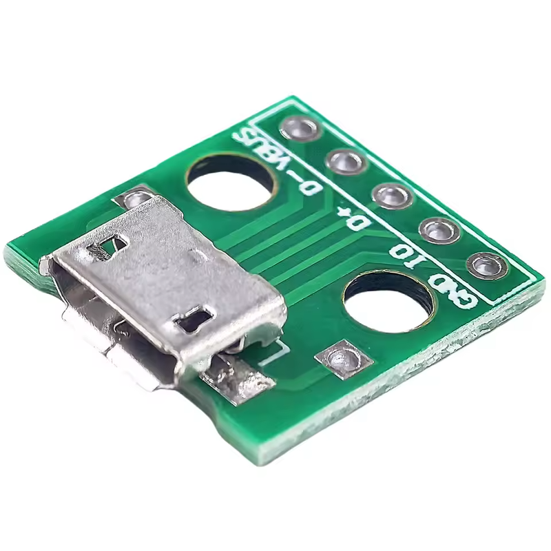 Micro USB Breakout Board 5 Pin