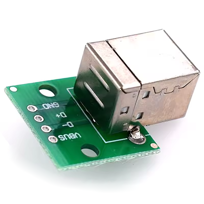 USB Type-B Breakout Board 4 Pin