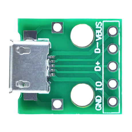 Micro USB Breakout Board 5 Pin