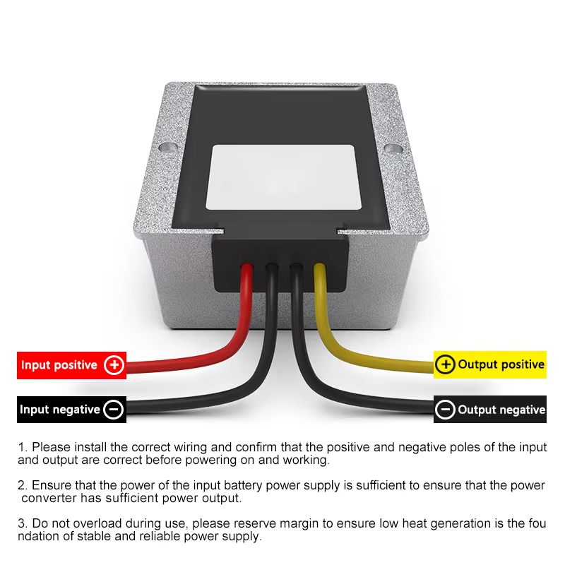 12V to 5V 20A DC-DC Buck Converter Voltage Reducer Wiring Diagram