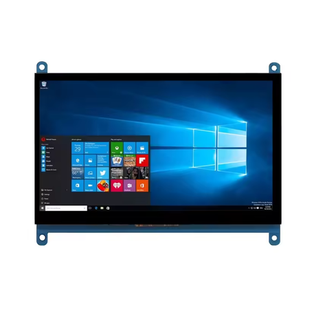 7" 1024x600 IPS Monitor - Capacitive Touchscreen Display