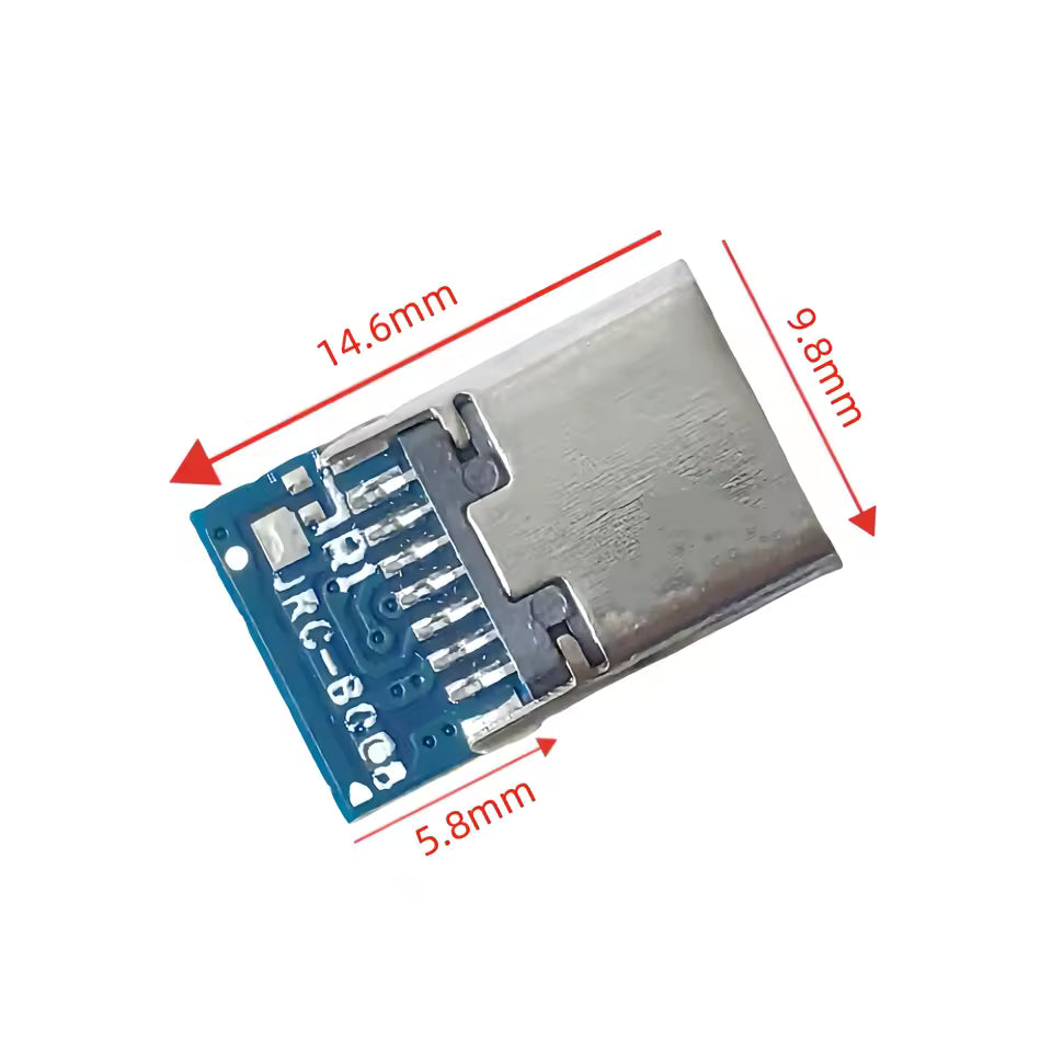USB-C Female Breakout Board 4 Pin