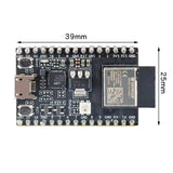ESP32-C3-DevKitM-1 Development Board With ESP32-C3-MINI-1 Module Dimensions