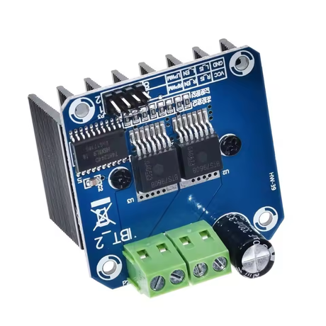BTS7960B 43A High-Power H-Bridge Motor Driver Module